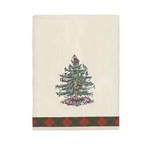Spode® Christmas Tree Tartan Bath Towel - Bath Towel NWT